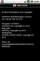 Navigon 2.6.1     Android