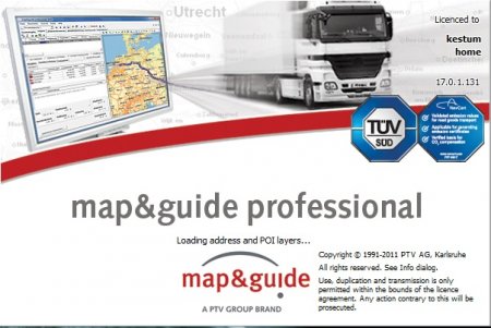 Map & Guide Truck Navigator 7 PC (2011)     .