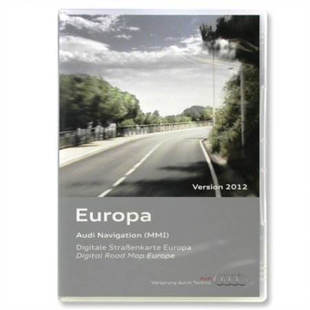   Audi MMI High 2G Navigation DVD Edition 2012 Europe