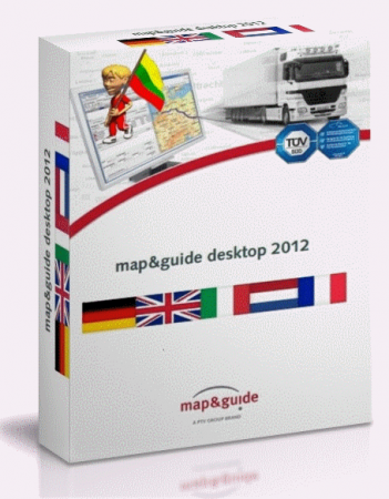 Map&Guide Desktop 2012 v18.0 Europa City   