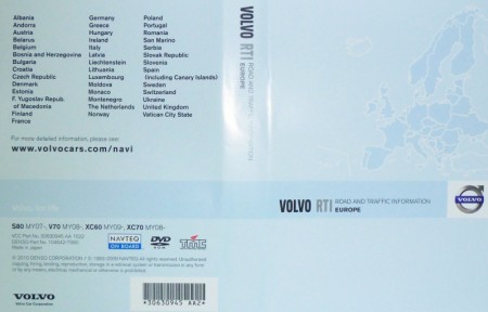   Volvo RTI MMM2 2010.1 (4 DVD set)