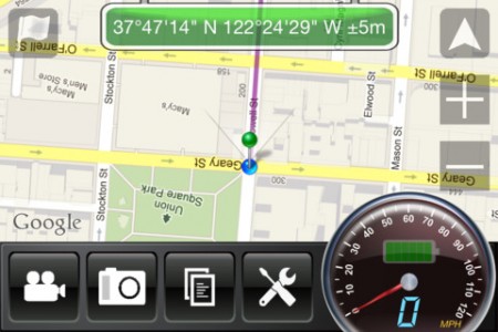 Carcorder v1.3   GPS (iOS)