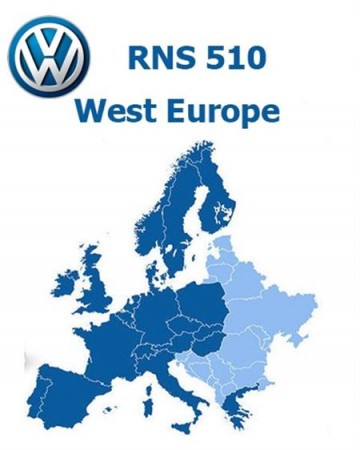   VW Skoda Europe West 7918  RNS 510