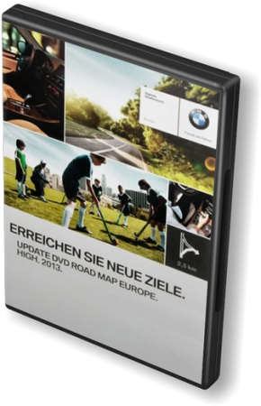   BMW Update DVD Road Map Europe HIGH 2013