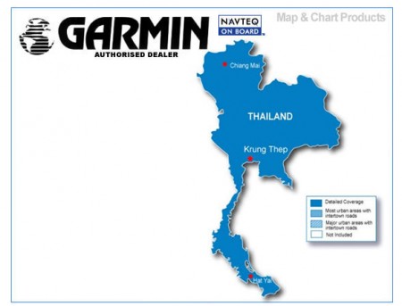   Garmin Thailand StreetMap 2012.30 NT [Thai/English + JCV + 3D]