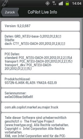 CoPilot Truck 9.2.0.687 Europe    (Android)