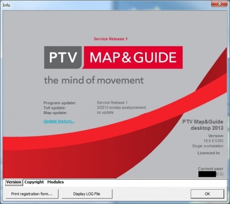 PTV Map & Guide Desktop 2013 v19.0 Europe (    )