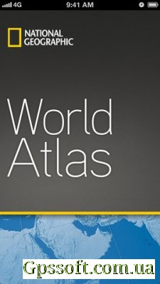 National Geographic World Atlas v.3.1  iPhone iPad