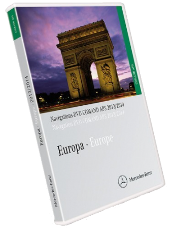 Mercedes Benz Europe Navigations DVD Comand APS NTG1 V14 2013/2014