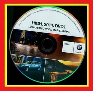  BMW + Opel Road Map Europe HIGH 2014 DVD SL 